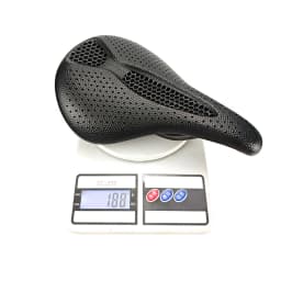 BALUGOE Bicycle 3D Printed Carbon Carbon Saddle Comfortable Road Bike MTB Seat Cozy Honeycomb Cushion Carbon 3D Seat Cushion
