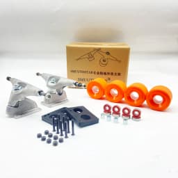 Best Surfskate Trucks Surf Skate Trucks 6.25 inch For Skateboard CX and 4 Longboards Unisex Adult Skateboard Wheel Axle