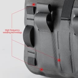 ROCKBROS Bicycle Bag Large Capacity 20L Waterproof Cycling Bag MTB Handlebar Bag Front Frame Trunk Pannier Pouch Pannier Bag