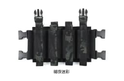 Pew Tactical 4xSMG Mag Placard LV119 MK3 MK4 JPC2.0 Chest Rig Airsoft FP01