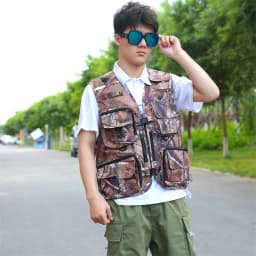 Tactical 2026 sport fishing jacket, quick drying mesh vest, multi pocket mesh vest,outdoor vest, multi pocket summer mesh vest