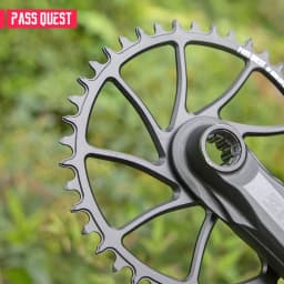 PASS QUEST 0mm Offset Narrow Wide Chainrings for RACEFACE Series Direct Mounting Cranks