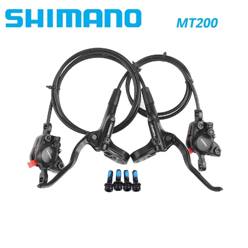 SHIMANO MT200 MT201 M315 MTB Mountain Bike Hydraulic Disc Brake Set Contains MT200 Brakes Lever Rotor RT56 RT54 RT26 RT30 HS1 G3