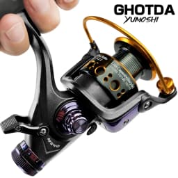 Double Brake Reel Spinning Reel Fishing Reel 3000 4000 5000 6000 Gear Ratio 5.2:1/5.0:1 Reels Carretilhas De Pesca