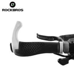 ROCKBROS MTB Bicycle Grips Bike Handlebar Horns Shofar Vice Handlebar Grips Shockproof Bike Grips Cycling Rubber Grips