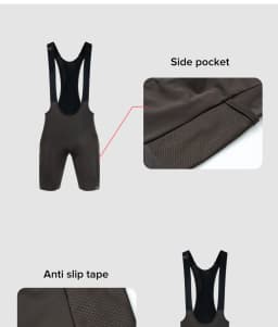 Santic Men Cycling Bib Shorts With Pockets 4D Padded Breathable Cycling MTB Road Bicycle Bib Shorts Bottom WM24C05176