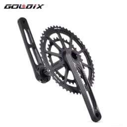 GOLDIX Ultralight ROAD Cranks Arms Bicycle Crankset BSA BB92 Gravel ROAD MTB Crank 170/175mm Chainring Crown 50-34T for Sram xx1