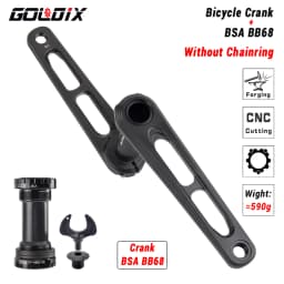 GOLDIX Ultralight ROAD Cranks Arms Bicycle Crankset BSA BB92 Gravel ROAD MTB Crank 170/175mm Chainring Crown 50-34T for Sram xx1