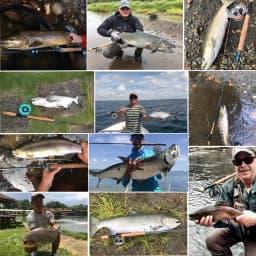 Maximumcatch 10'6''-11ft 5-7wt Switch 5-6pc Travel Fly Fishing Rod with Changable Fighting Butts