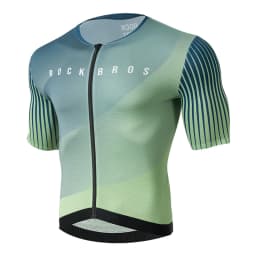 ROCKBROS Cycling Jersey Men MTB Road T-shirt Bicycle Sets Wear Summer Sweat-absorbing Clothes Quick Drying Sportswear Breathable