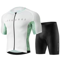 ROCKBROS Cycling Jersey Men MTB Road T-shirt Bicycle Sets Wear Summer Sweat-absorbing Clothes Quick Drying Sportswear Breathable