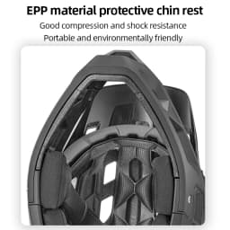 Professional Road Bicycle Helmet Safety Full Face Cycling Mtb Integrated Light Bike Helmet Man CE Certified Motorcycle Helmet