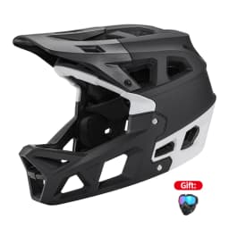 Professional Road Bicycle Helmet Safety Full Face Cycling Mtb Integrated Light Bike Helmet Man CE Certified Motorcycle Helmet