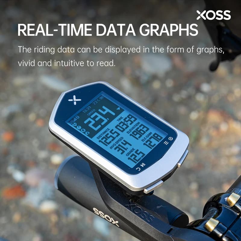 Xoss Nav Pro Upgraded Version Bicycle Gps Cycling Map Navigation Mtb Road Wireless Speedometer Odometer Inch Ant