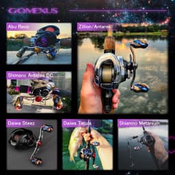 Gomexus Spinning Baitcasting Reel Knob Titanium Alloy 22mm For Shimano Vanford Stradic Curado Antares Daiwa Fuego LT Tuning Knob