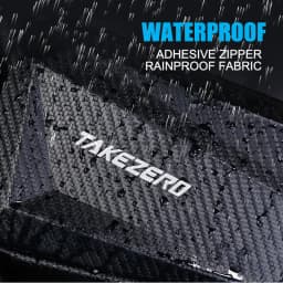 TAKEZERO-Mountain Bike Hard Shell Bag, Triangle Top Tube Bag, Locomotive Side Bag, Electric Frame, Rear Hanging Side Bag