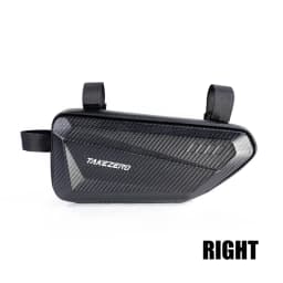 TAKEZERO-Mountain Bike Hard Shell Bag, Triangle Top Tube Bag, Locomotive Side Bag, Electric Frame, Rear Hanging Side Bag