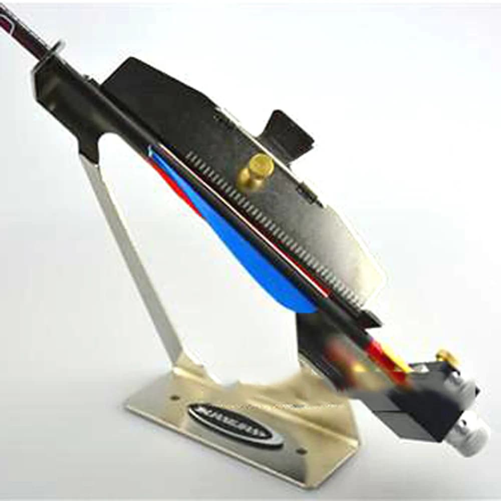 Adjustable Fletching Jig Stick Feather Bonding Make Archery Arrow Feather Adhere