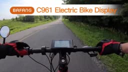 Ebike C961 Display Control Pane for BAFANG BBS01B BBS02B BBSHD Motor Electric Bike Bicycle Components Mid Motor Conversion Kit