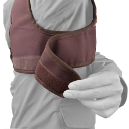 Righty Hunter Leather Protective Shirt Vest for Shotgun Rifle, Recoil Reducer Padding Vest Field Shield with Adjustable Straps