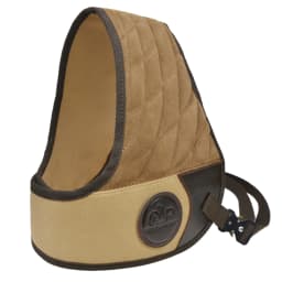 Righty Hunter Leather Protective Shirt Vest for Shotgun Rifle, Recoil Reducer Padding Vest Field Shield with Adjustable Straps