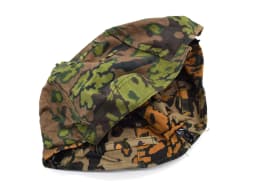 Double Side Reversible German M35 Helmet Cover Spring W Fall OAK Camo