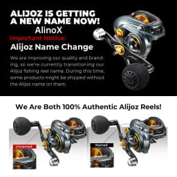 Piscifun Alijoz Alinox 300 Low Profile Baitcasting Reel 15KG Max Drag 9 Bearings Aluminum Frame Freshwater Saltwater Reels
