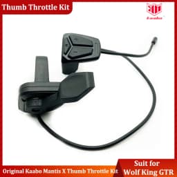 Original Kaabo Thumb Throttle Button Kit Spare Part Suit for Kaabo Wolf King GT/GTR Mantis X Mantis King GT TFT E-Scooter Part