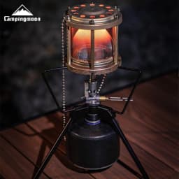 CAMPINGMOON Camping Multifunctional Stove Extension Bracket, Multifunctional Outdoor Portable Stove Head Tripod Bracket
