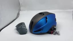 Eastinear 2023 New Road Mountain Bike Helmet Adult Men's Outdoor Sports Cycling Safety Hat With LED Charging Taillight Goggles