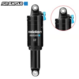 SUNTOUR RAIDON Mountain Bike Shock Absorbers Bicycle Rear Shock Absorber XC Soft Tail Gas Pressure Lock Rear Bladder