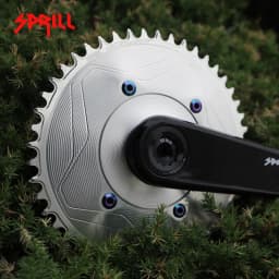 PASS QUEST SPRILL X110BCD AXS 3mm offset (4-bolt AERO) Round Narrow Wide Chainring