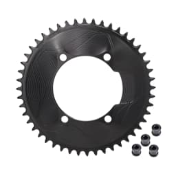 PASS QUEST SPRILL X110BCD AXS 3mm offset (4-bolt AERO) Round Narrow Wide Chainring