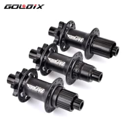 GOLDIX M370 Hub Ratchet 36T HG XD MS Disc Card Brake Mountain Bike Hub Bearing Bicycle Hubs 32 Holes Black 8/9/10/11/12Speed
