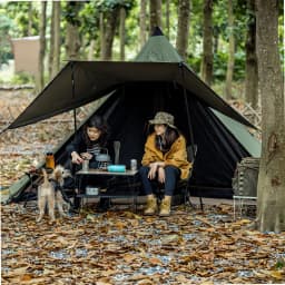OneTigris Northgaze TC Chimney Tent Terylene Cotton Outdoor Teepee Hot Tent for Adventurers Hiking Camping 3 Season Tent
