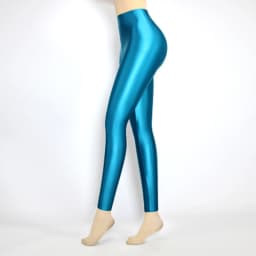 2021 Sexy Satin Glossy High Waist Sport Women Fitness Shiny Yoga Pants Tights Leggings High Elastic