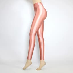 2021 Sexy Satin Glossy High Waist Sport Women Fitness Shiny Yoga Pants Tights Leggings High Elastic