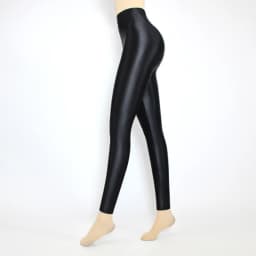 2021 Sexy Satin Glossy High Waist Sport Women Fitness Shiny Yoga Pants Tights Leggings High Elastic