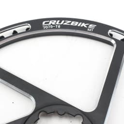CRUZbike 50T/52T Folding Bike Road Bicycle Round Chainring  Chain Ring Chainwheel Disc Protector and Tooth Disc Integrated