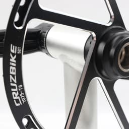 CRUZbike 50T/52T Folding Bike Road Bicycle Round Chainring  Chain Ring Chainwheel Disc Protector and Tooth Disc Integrated