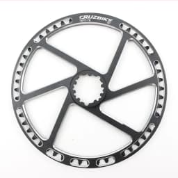 CRUZbike 50T/52T Folding Bike Road Bicycle Round Chainring  Chain Ring Chainwheel Disc Protector and Tooth Disc Integrated