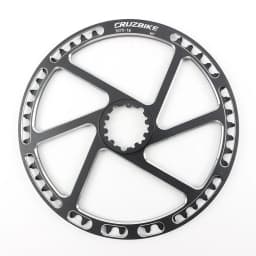 CRUZbike 50T/52T Folding Bike Road Bicycle Round Chainring  Chain Ring Chainwheel Disc Protector and Tooth Disc Integrated