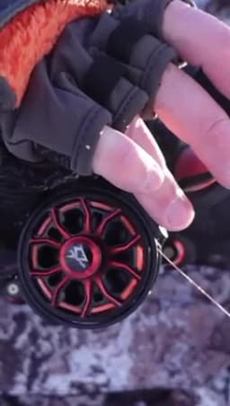 Piscifun ICX CARBON Inline Ice Fishing Reel 3.2:1 High Speed Free Fall Magnetic Smooth 5kg Max Drag Winter Reel