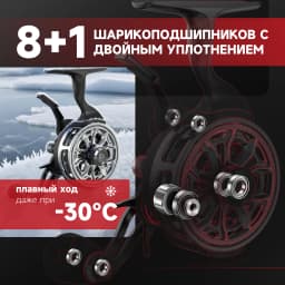 Piscifun ICX CARBON Inline Ice Fishing Reel 3.2:1 High Speed Free Fall Magnetic Smooth 5kg Max Drag Winter Reel