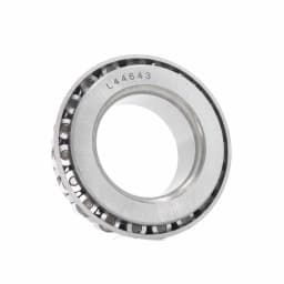 2 Set 1'' Axles Trailer Wheel Hub Bearings Kit, L44643/L44610,1.000"x1.980"x0.580" inch ,12192TB Seal,Dust Cover,Cotter Pin.