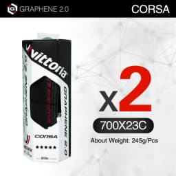 Clincher Vittoria Corsa 700X25C Road Tire 700×28C/32C Graphene 2.0 Black Skin Folded Tires 320 TPI Suitable For Road Bicycle 700