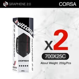 Clincher Vittoria Corsa 700X25C Road Tire 700×28C/32C Graphene 2.0 Black Skin Folded Tires 320 TPI Suitable For Road Bicycle 700