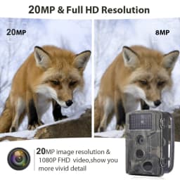Wildlife Trail Camera 1080P Night Vision 20M Infrared High Definition Wireless Hunting Camera with Tracking Function HC802A