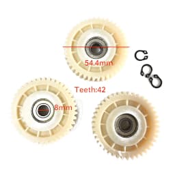 Hub Motor Nylon Gear Set 500W BPM For Electric Bike Engine Spare Part for Replacement 42 Teeth 3PCS with Circlip Ring