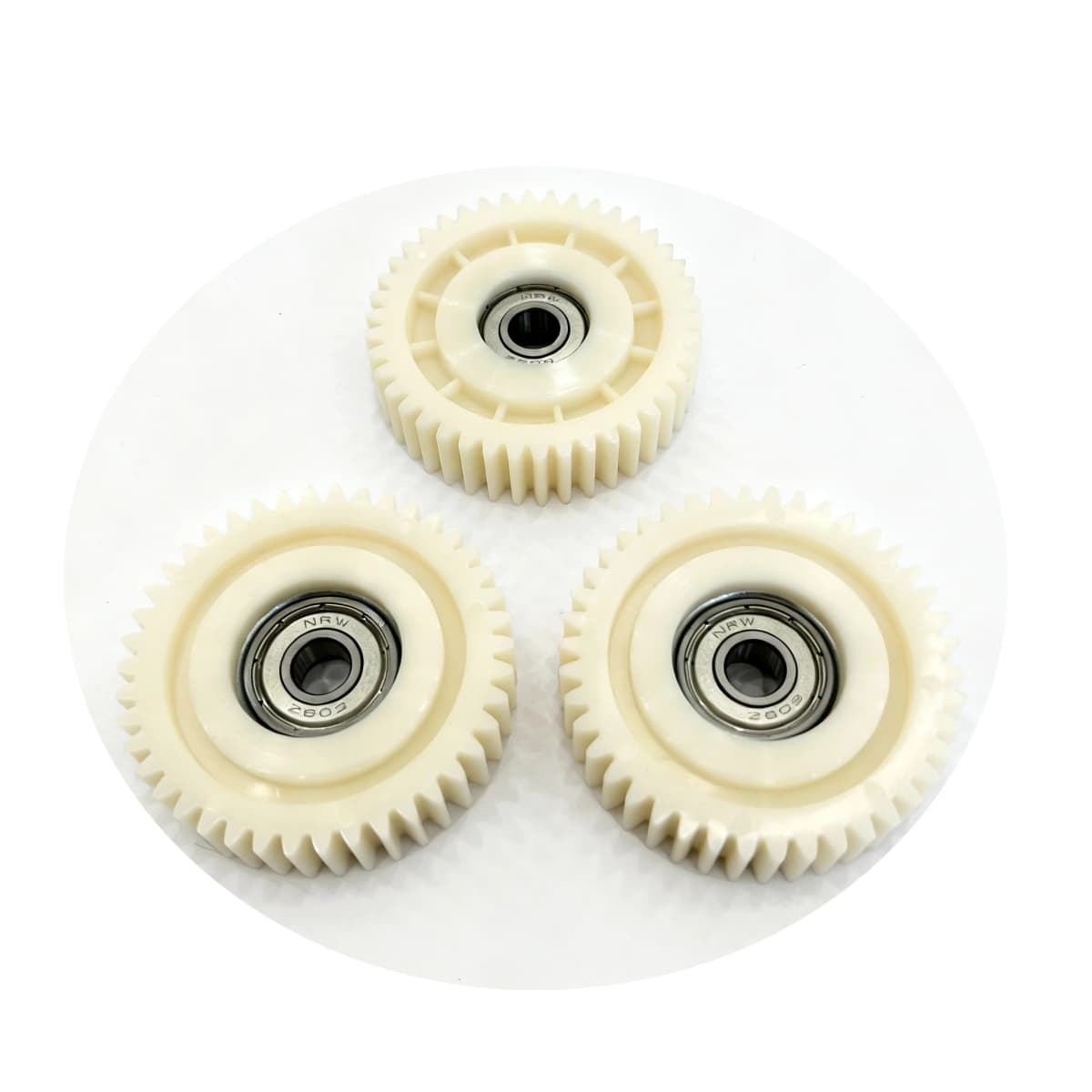 Hub Motor Nylon Gear Set 500W BPM For Electric Bike Engine Spare Part for Replacement 42 Teeth 3PCS with Circlip Ring